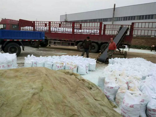 硫酸亞鐵發貨現場